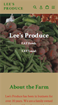 Mobile Screenshot of leesproducenc.com